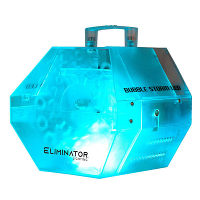 Eliminator Lighting Bubble Storm LED Portable DJ Bubble Machine w/ 1 Gal Fluid