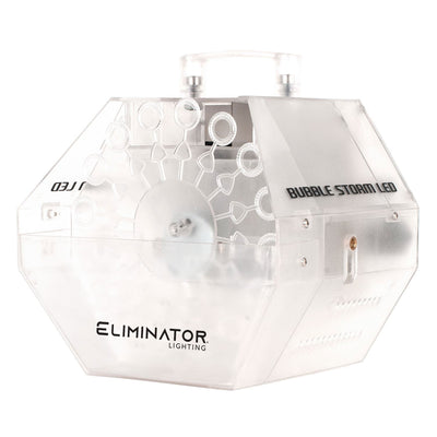 Eliminator Lighting Bubble Storm LED Portable Color Changing DJ Bubble Machine - VMInnovations