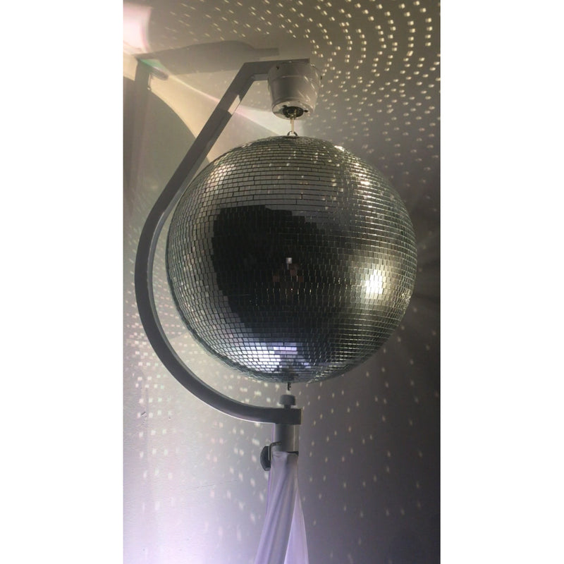 Eliminator Lighting Rotating Mirror Disco Ball Tripod(Stand Only)(Open Box)