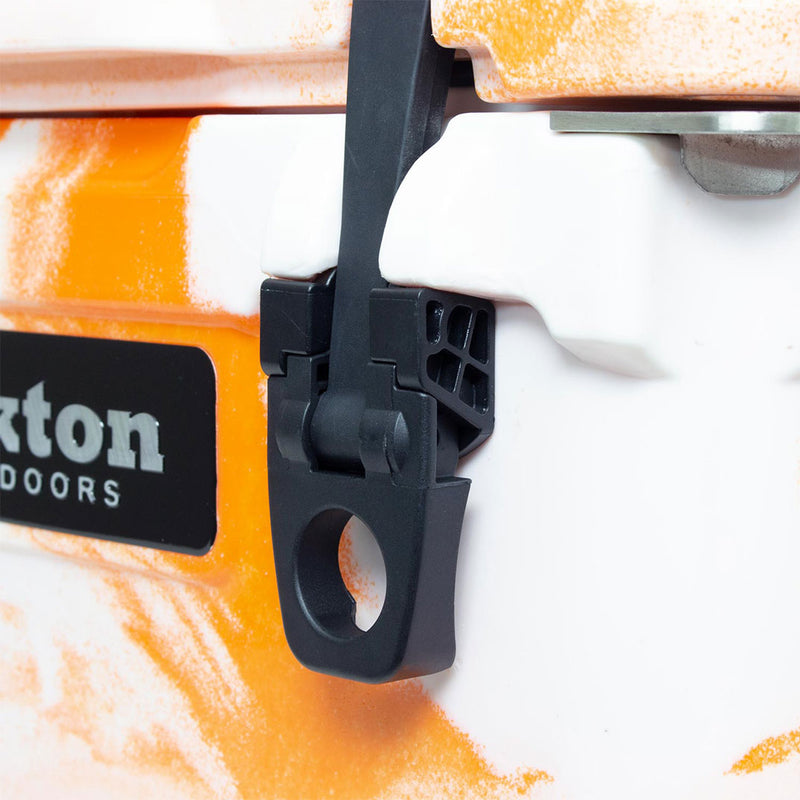 Elkton Outdoors Heavy Duty Portable 20 Quart Insulated Cooler, Orange