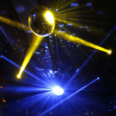 Eliminator Lighting Hanging Mirror Disco Ball for Parties, 16" (Refurbished)