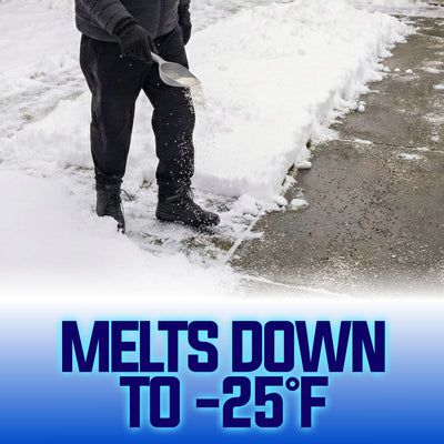 Snow Joe Eco Melt Premium Pet-Safe Ice Met, Low-Tracking Deicer, Works to -25°F