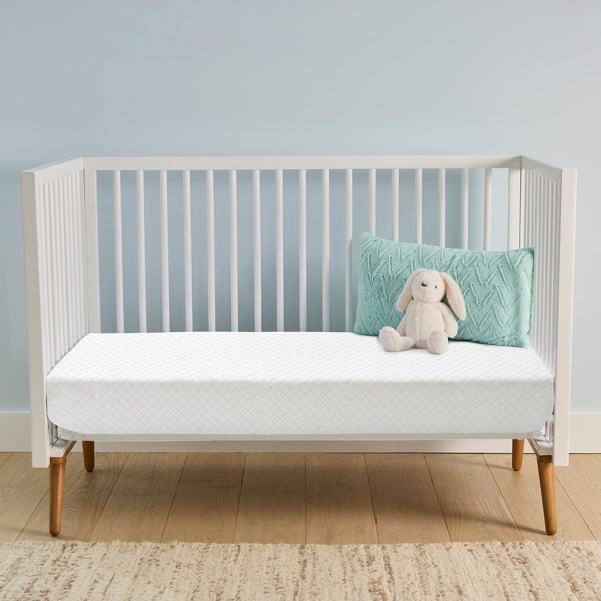 Sealy Baby Infant and Toddler Crib Mattress, Butterfly Knit Foam, 52 x 28 Inch