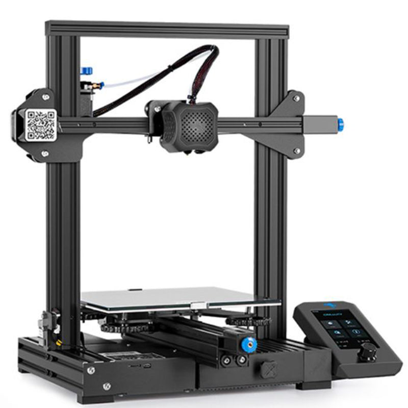 Creality Ender 3 V2 FDM 3D Model Printer w/ Glass Build Plate for Designers