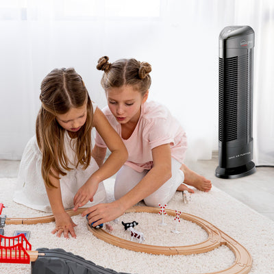 ENVION Ionic Pro Turbo Large Room HEPA Air Purifier Tower w/ 3 Speeds (Used) - VMInnovations