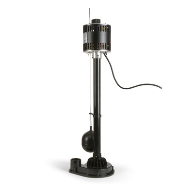 Eco Flo 1/2 HP 5000 GPH Column Style Sump Pump Float Switch & Impeller(Open Box)