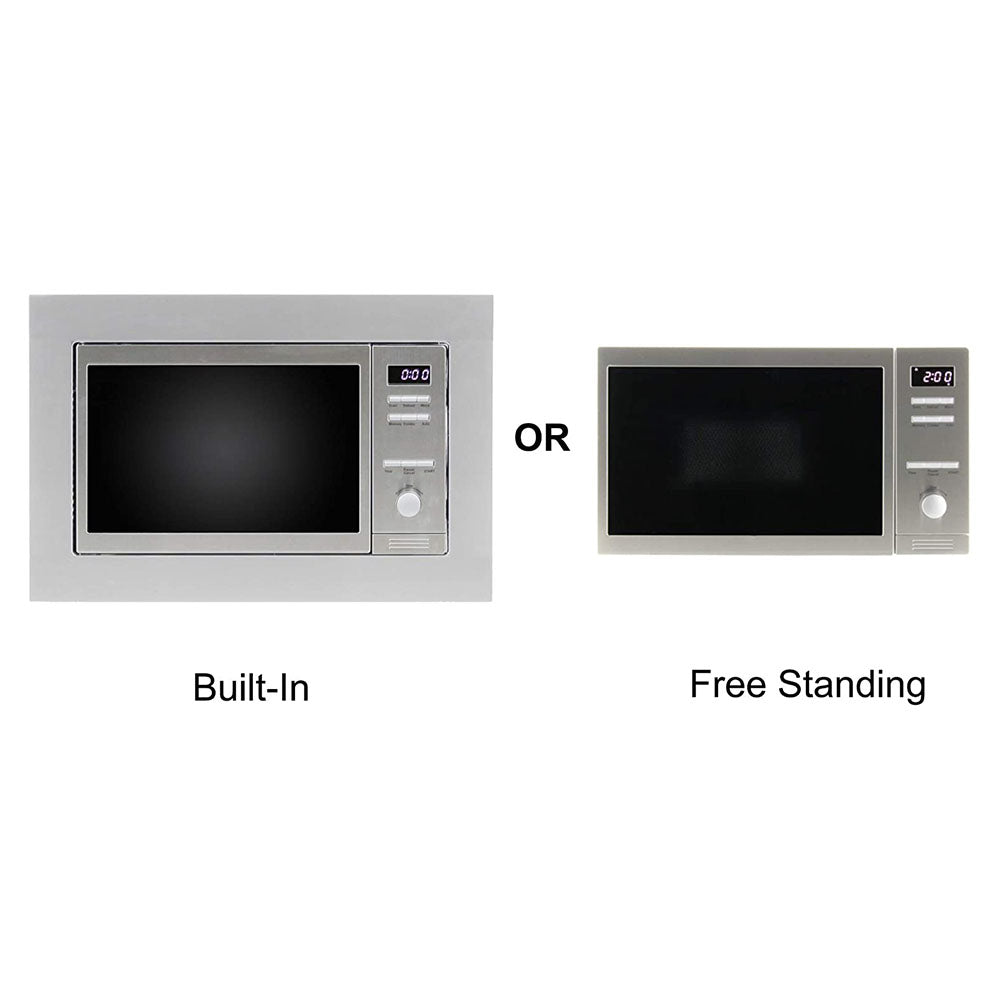 Equator 0.8 Cubic Foot Countertop Microwave and Oven Combo, Stainless Steel - VMInnovations