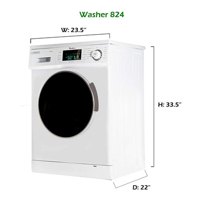 Equator Stackable Front Load Washer Unit 12 Automatic Water Levels (For Parts) - VMInnovations