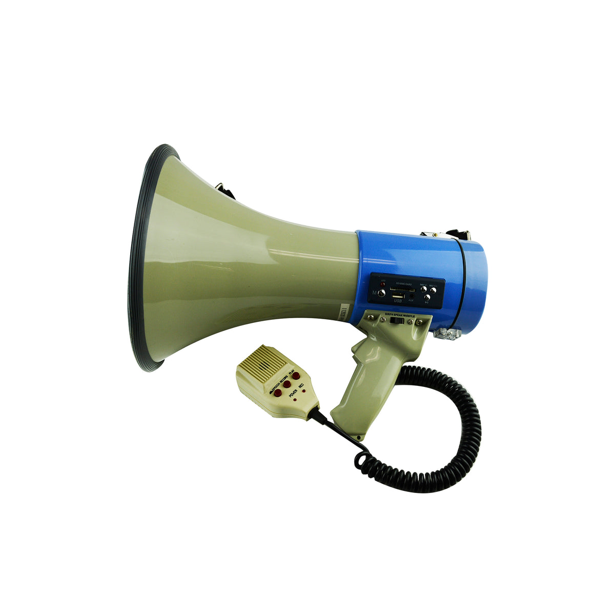 Nippon America ER-991 Megaphone Speaker w/ Built In Siren, 50 Watts (Open Box)