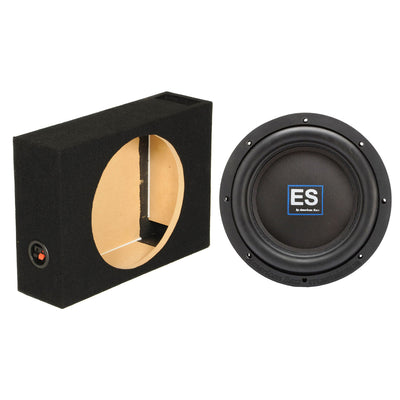 American Bass ES 1044 10 Inch 1000 Watt Subwoofer Speaker with Vented Enclosure