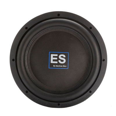 American Bass ES 1244 12" 1500 Watt Subwoofer Speaker with Dual Enclosure Box