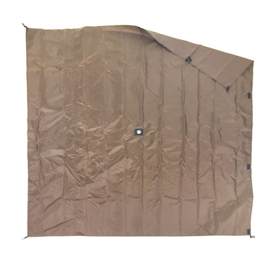 Quick-Set Escape XL Tent Side Wind Panels, Tear & Fire Resistant (3 Pack), Brown