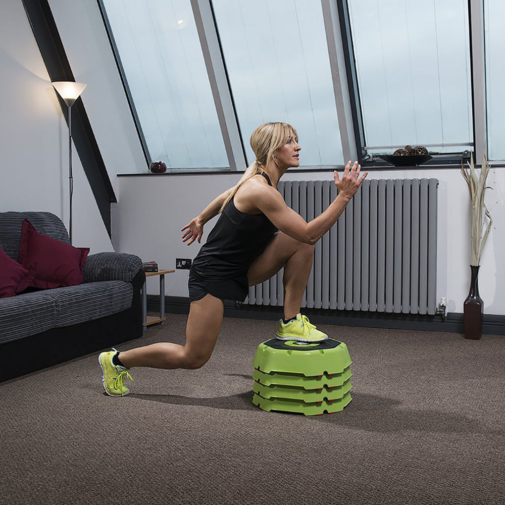 Escape Fitness USA Riser Step Platform for Aerobic and Plyos Exercise Training