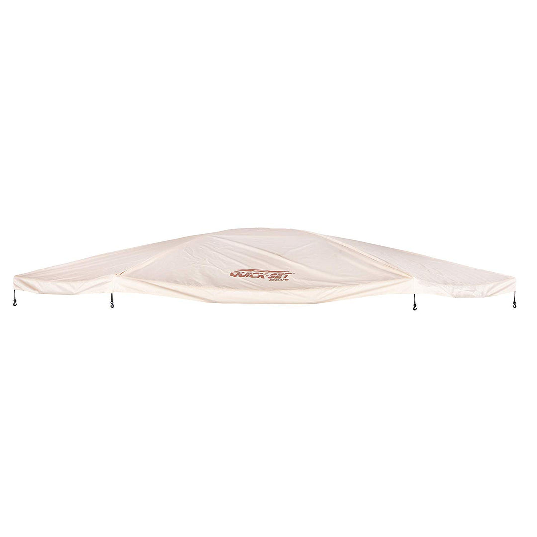 CLAM Quick-Set Escape/Sky Screened Canopy Tent Rain Fly Tarp, Cover Only, Tan - VMInnovations