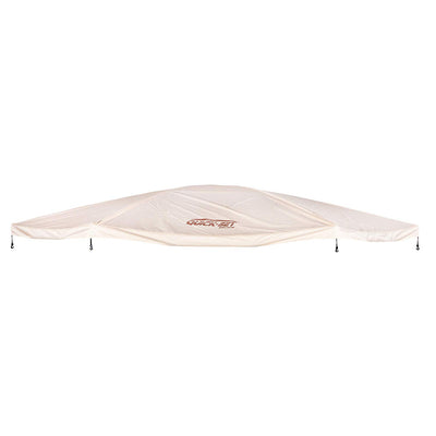 Clam Quick Set Escape/Sky Screened Gazebo Canopy Rain Fly Tarp, Tan (Open Box) - VMInnovations
