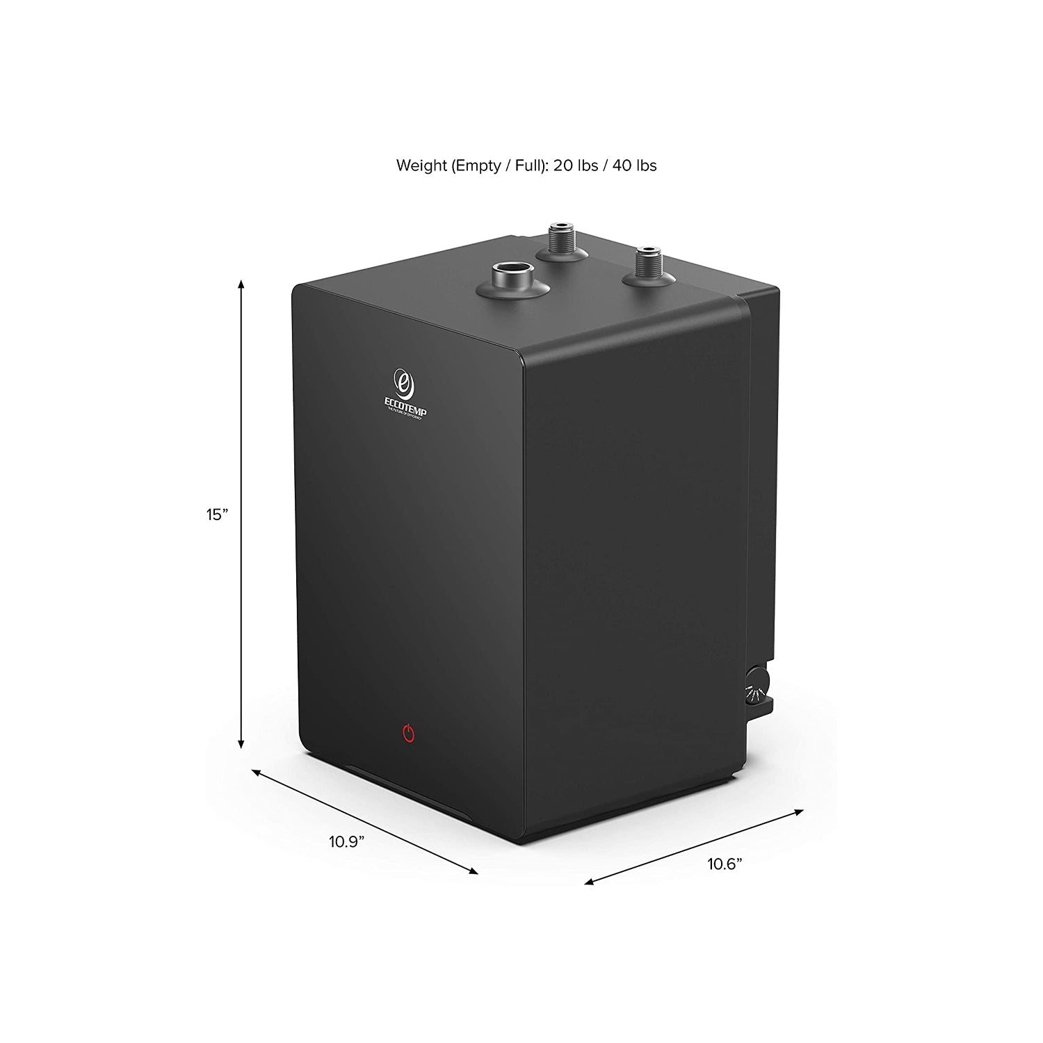 Eccotemp ESH 2.5 SmartHome 2.5 Gallon Mini Tank Water Heater with Voice Commands