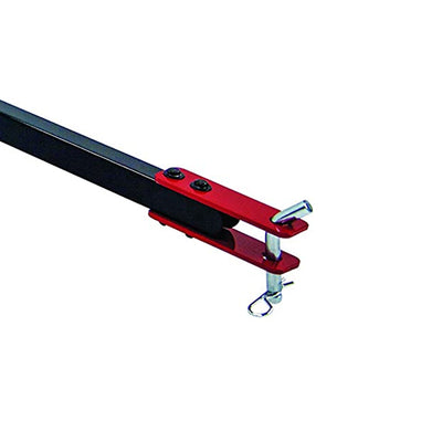 Eskimo Tow Hitch with Mounting Hardware for Snowmobile or ATV, Black (Open Box)