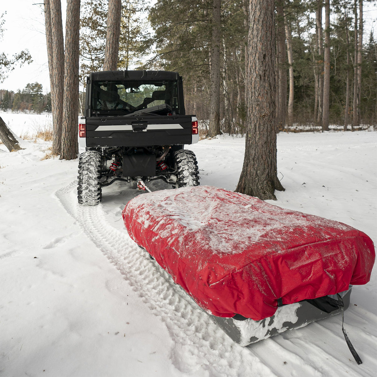 Eskimo Sled Travel Cover for Ice Shelter w/ Cam Strap 64"(Open Box)