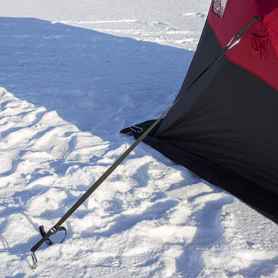 Eskimo 250XD 3 Person Portable Insulated Popup Ice Fishing Tent Shelter (Used)