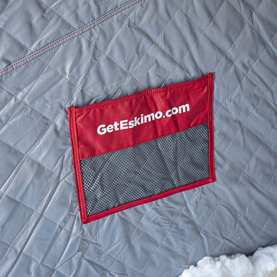 Eskimo Outbreak 7 Person Insulated Popup Ice Fishing Tent Shelter (For Parts)