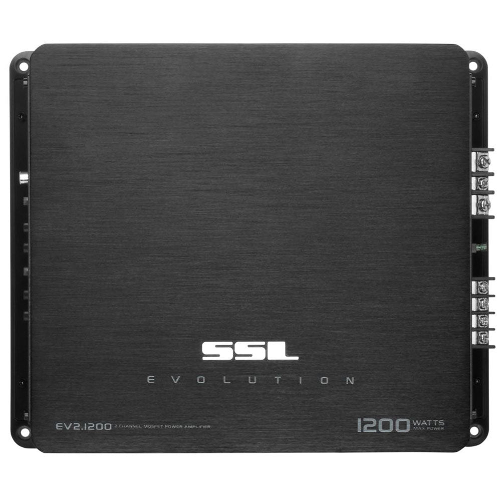 SOUNDSTORM EV2.1200 Full Range 2 Channel 1200 Watt Class A/B Car Amplifier