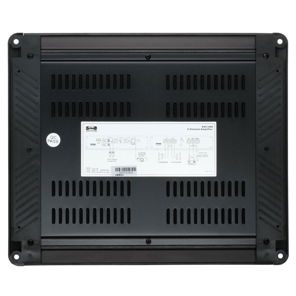 SOUNDSTORM EV2.1200 Full Range 2 Channel 1200 Watt Class A/B Car Amplifier - VMInnovations