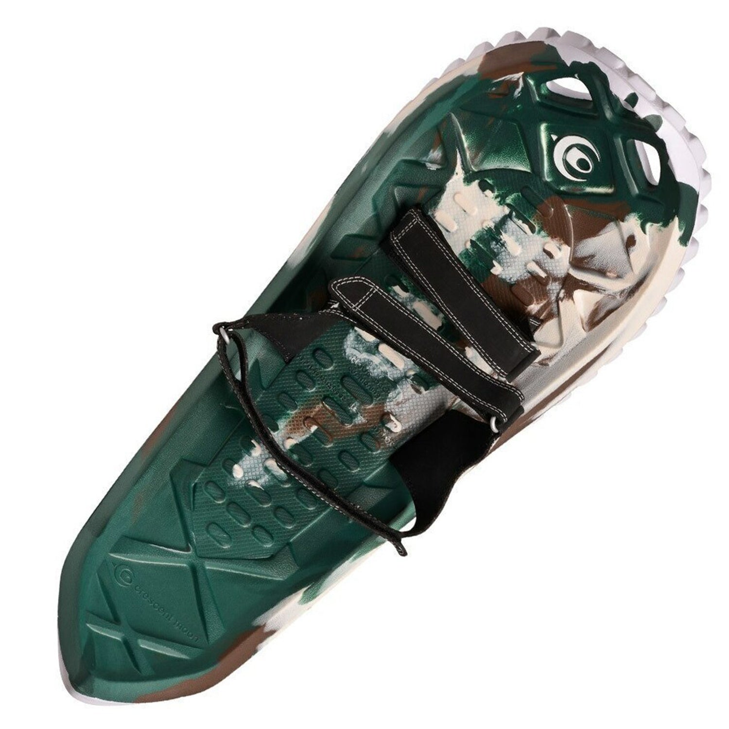 Crescent Moon Eva Foam Deck Recreational Running Snowshoes for Adults, Camo - VMInnovations