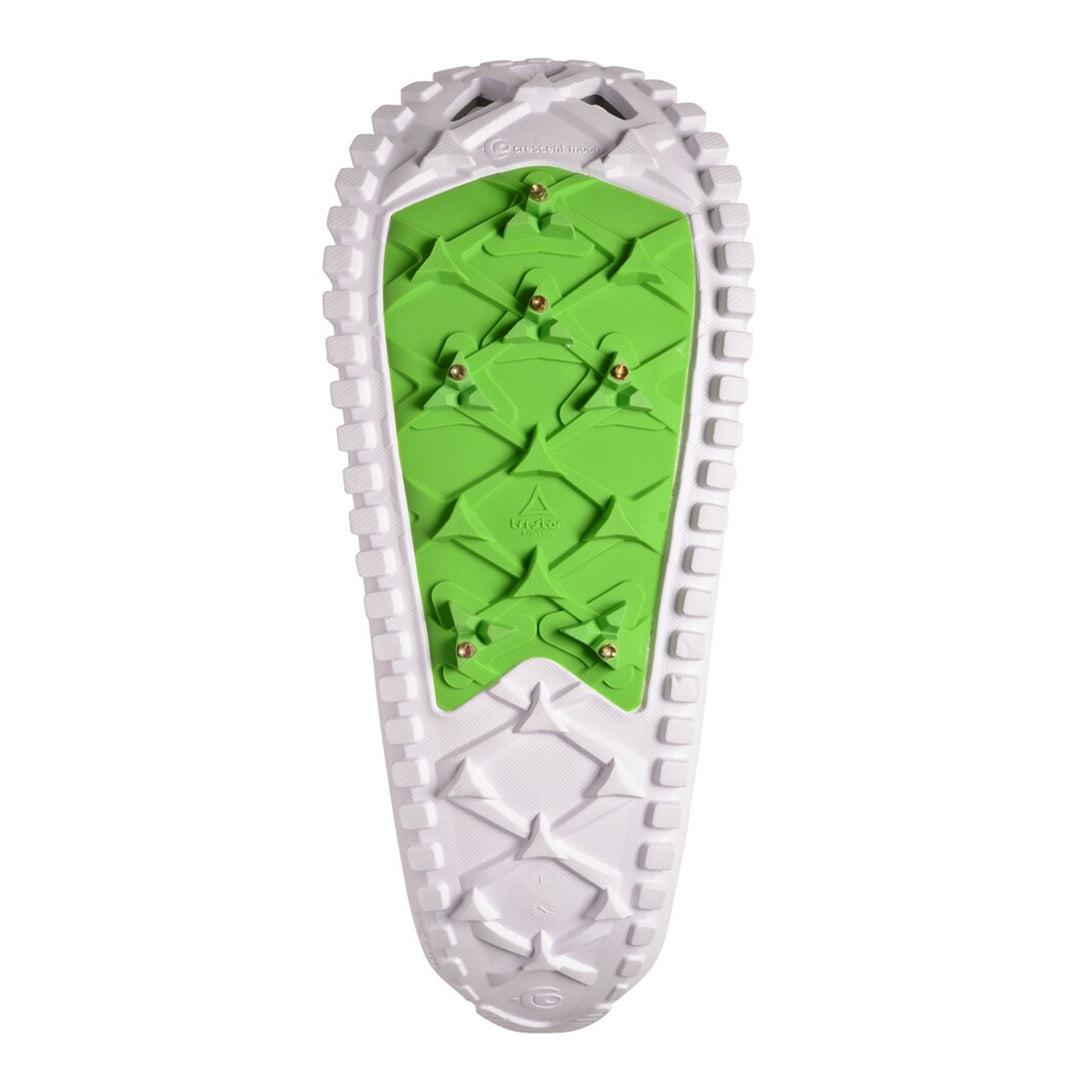 Crescent Moon Eva Foam Deck Recreational Running Snowshoes for Adults, Seafoam