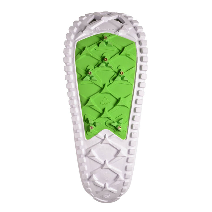 Crescent Moon Eva Foam Deck Recreational Running Snowshoes for Adults, Seafoam