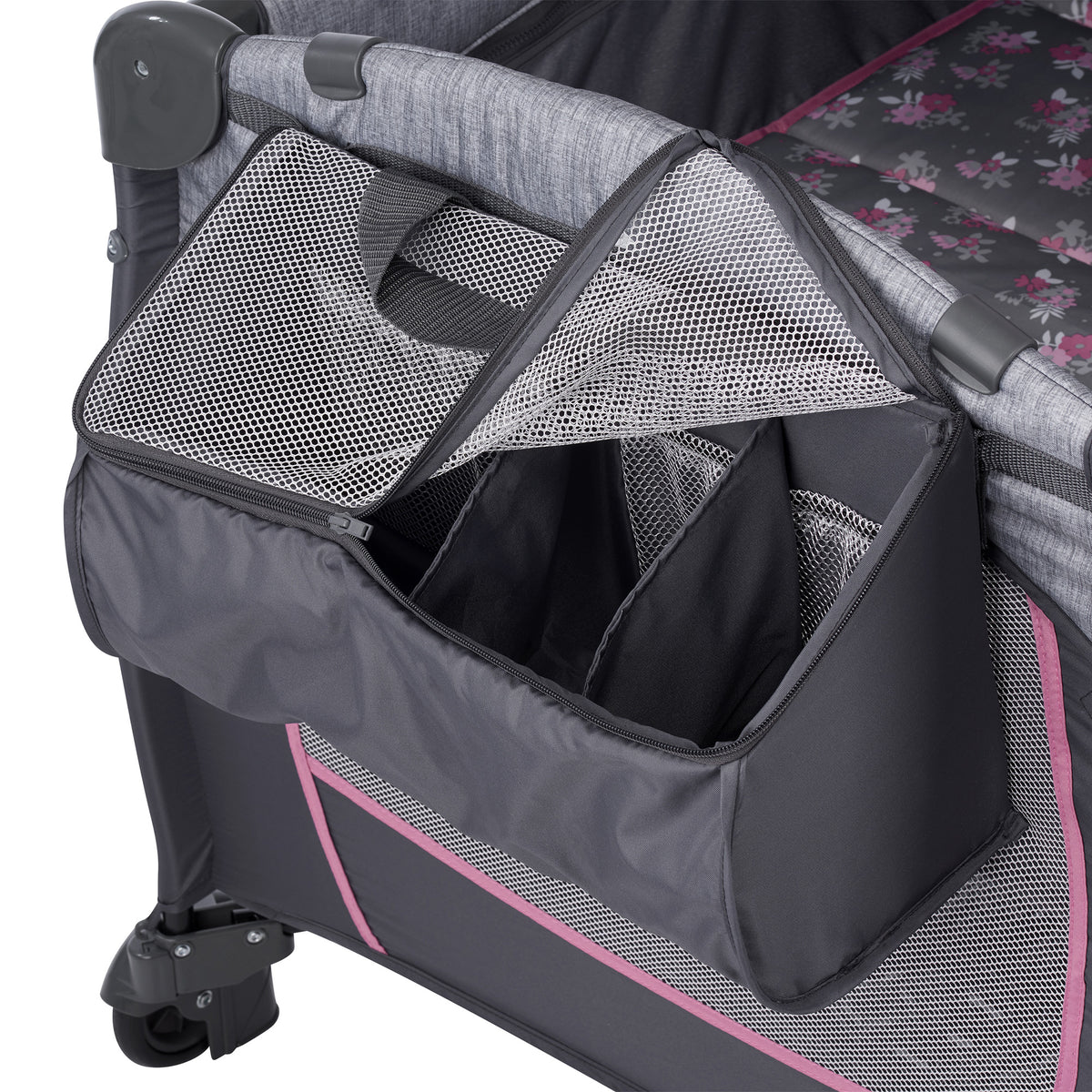 Evenflo Portable 4-in-1 Safe BabySuite DLX Home Infant Playard, Poppy(For Parts)