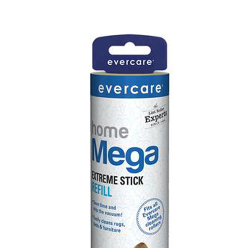evercare Pet Mega Extreme Surface Coverage 50 Layer Lint Roller Refill, 3 Pack