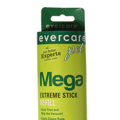 evercare Pet Mega Extreme Surface Coverage 50 Layer Lint Roller Refill, 3 Pack