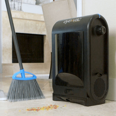 EyeVac Touchless Electric  Vacuum Hard Floor Cleaner Machine, Black (Open Box)