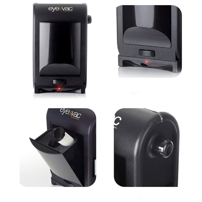 EyeVac Touchless Electric  Vacuum Hard Floor Cleaner Machine, Black (Open Box)