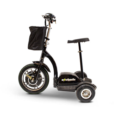 EWheels Stand N Ride Electric Recreational Mobility Scooter, Black (Open Box)