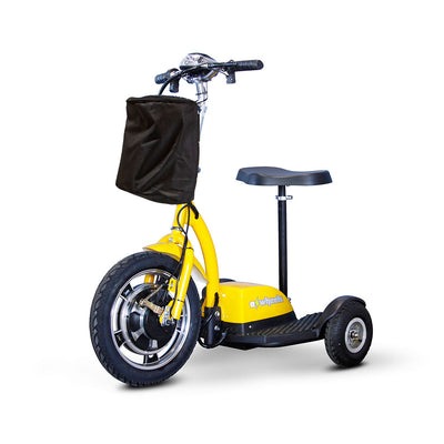 EWheels Stand N Ride Electric Recreational Mobility Scooter, Yellow (Open Box)