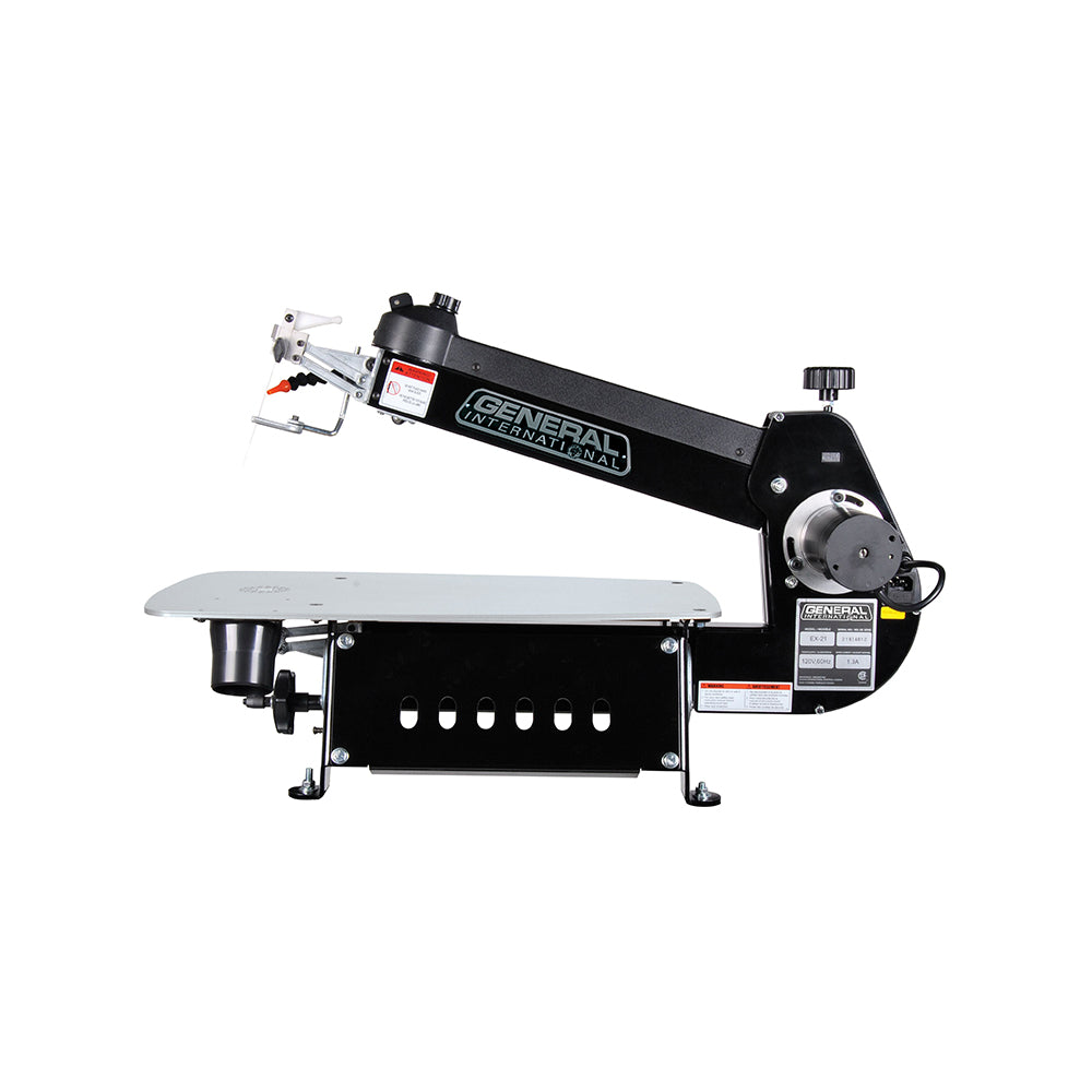 General International EX-21 Tilting Head 21" Scroll Saw w/ Footswitch (Open Box) - VMInnovations
