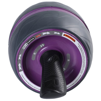HolaHatha Fitness Abdominal Core Extra Wide Workout Ab Roller Wheel (Open Box)
