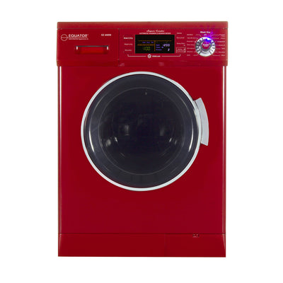 Equator Combination Ventless Home Washer Dryer Unit, Merlot Red (For Parts)