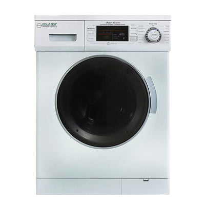 Equator Super Combination Vent/Ventless Home Washing Machine Dryer Unit, White