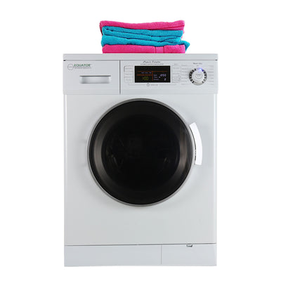 Equator Super Combination Vent/Ventless Home Washing Machine Dryer Unit, White