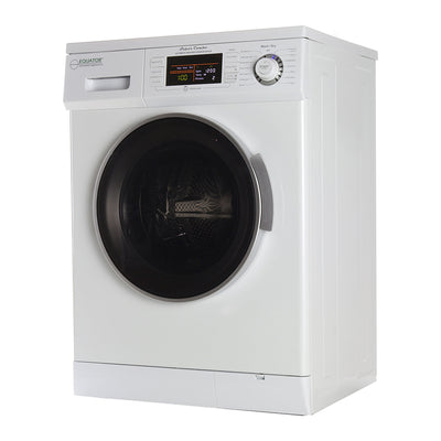 Equator Super Combination Vent/Ventless Home Washing Machine Dryer Unit, White