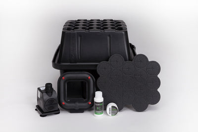 EZ Clone Hydroponics Low Pro 16 Site Plastic Cloning Cutting System Black (Used)