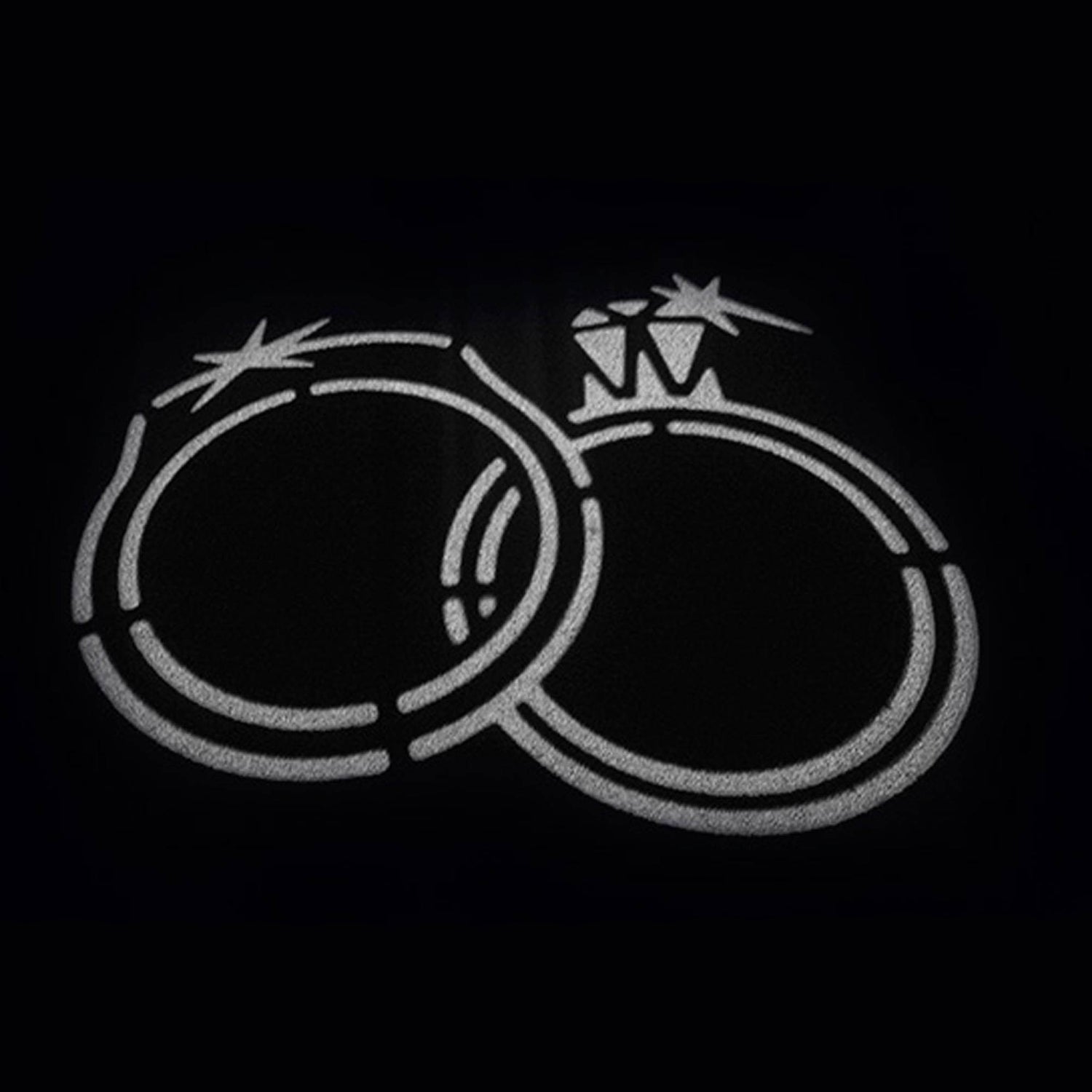 Chauvet DJ EZGobo Battery Powered LED EZ Gobo Wedding & Custom Logos Projector - VMInnovations