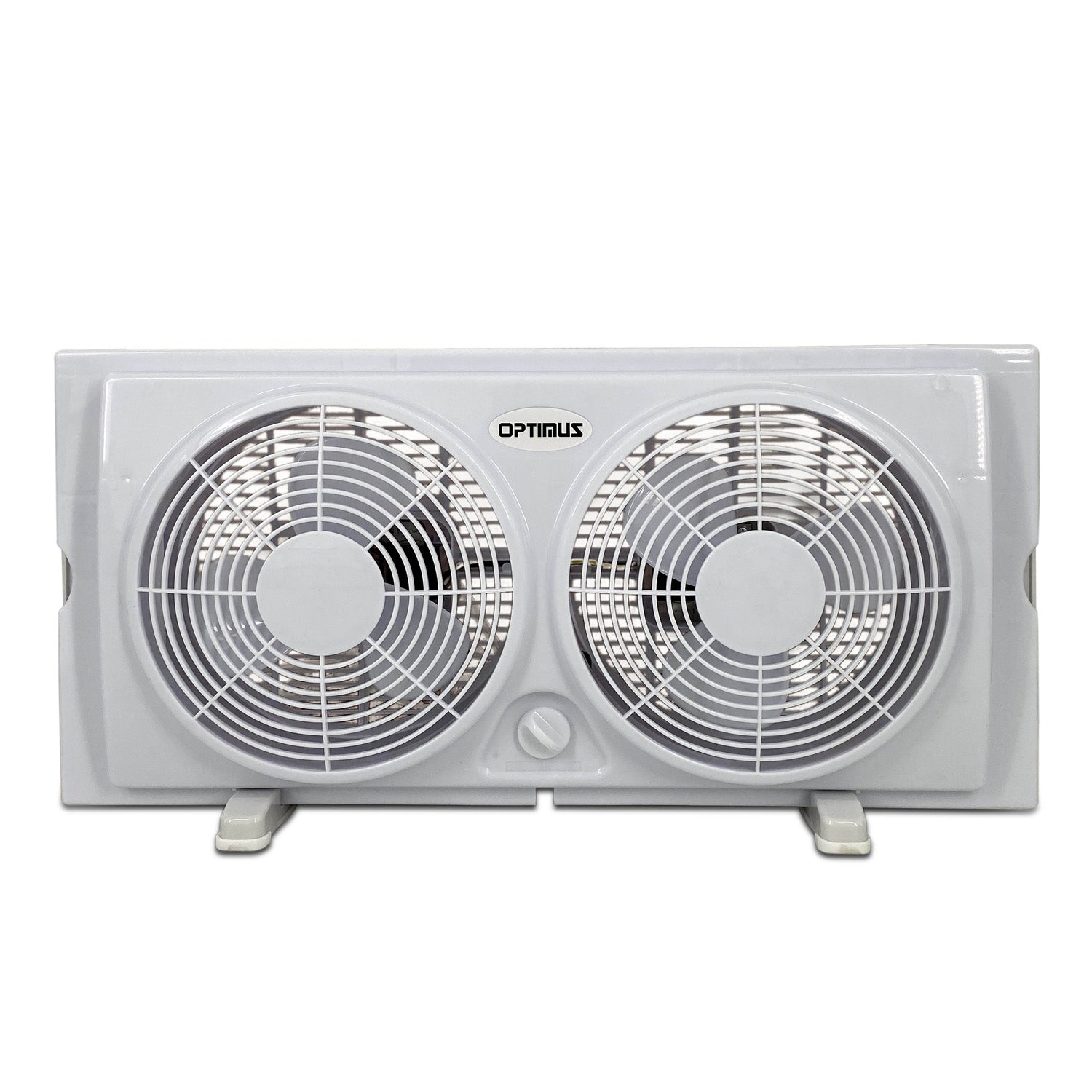 Optimus 2 Speed Versatile 7 Inch Cool Air Home Twin Window Fan (Open Box) - VMInnovations