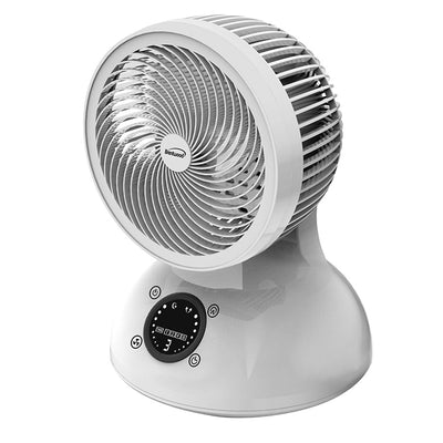 Brentwood 6 Inch 3 Speed Oscillating Remote Control Desktop Fan, White(Open Box) - VMInnovations