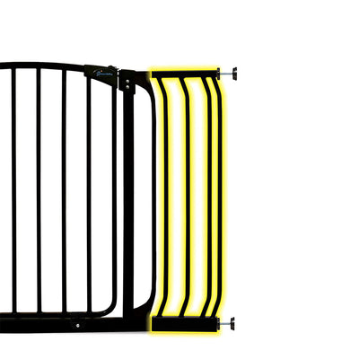 Dreambaby F171B Chelsea 7 Inch Wide Baby and Pet Safety Gate Extension, Black - VMInnovations