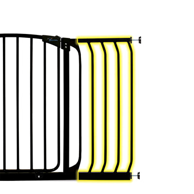 Dreambaby F172B Chelsea 10.5 Inch Wide Baby and Pet Safety Gate Extension, Black - VMInnovations