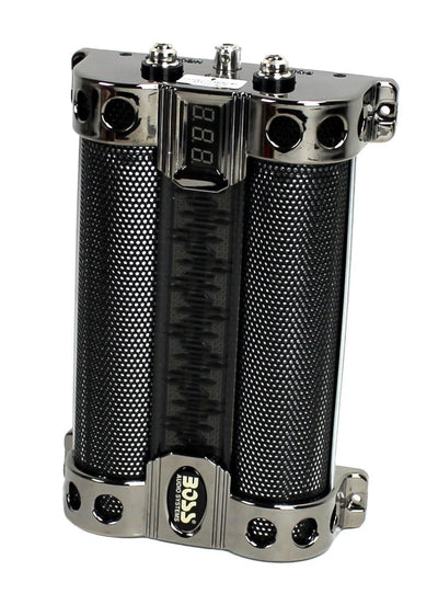 BOSS CAP8 8 FARAD LED Digital Voltage Display Car Audio Power Capacitor (4 Pack) - VMInnovations