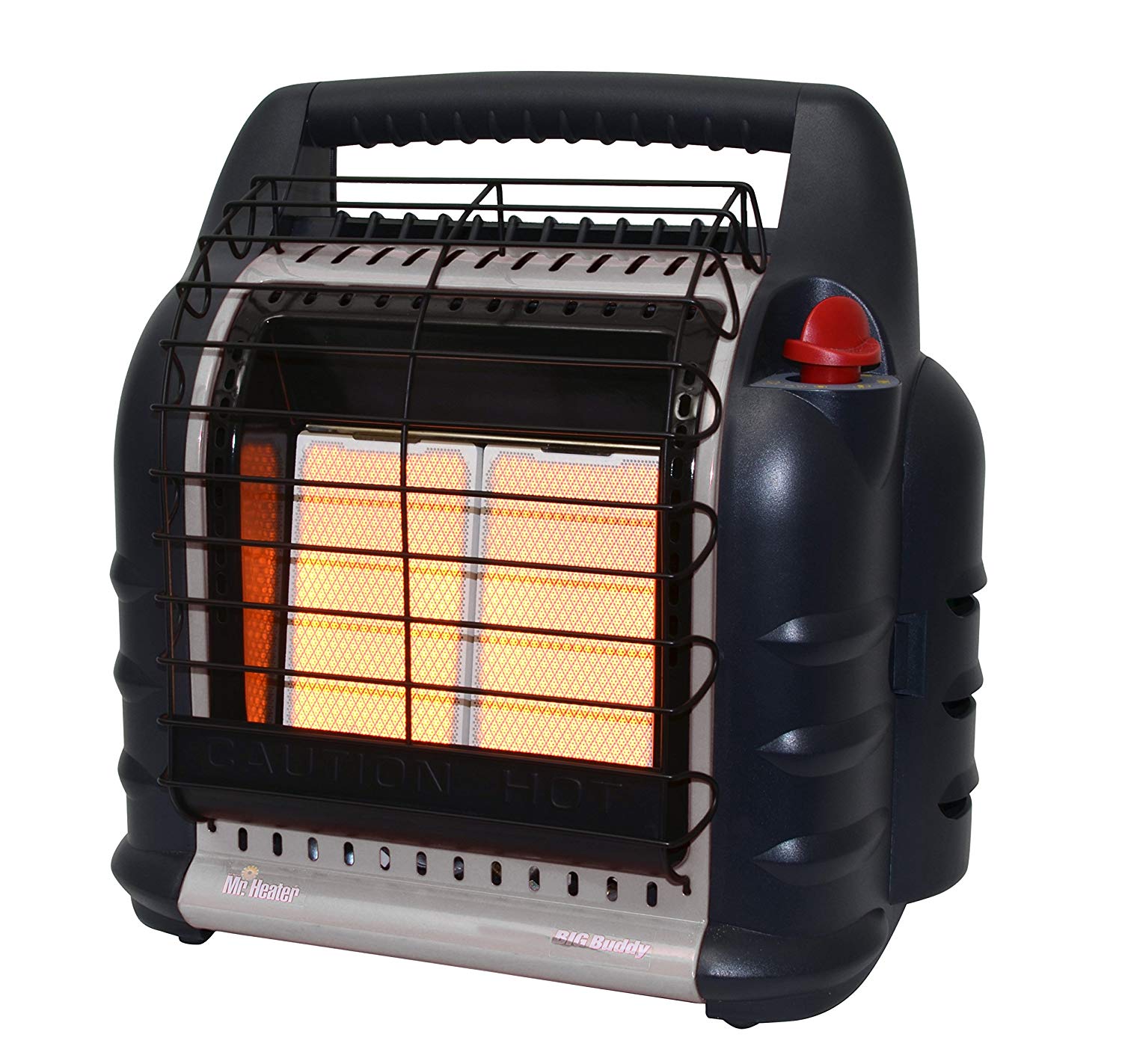 Mr. Heater MH18B 18000 BTU Hunting Big Buddy Propane Gas Heater & Carry Bag